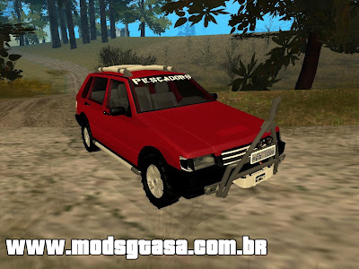 Fiat Uno OFF-ROAD para GTA San Andreas